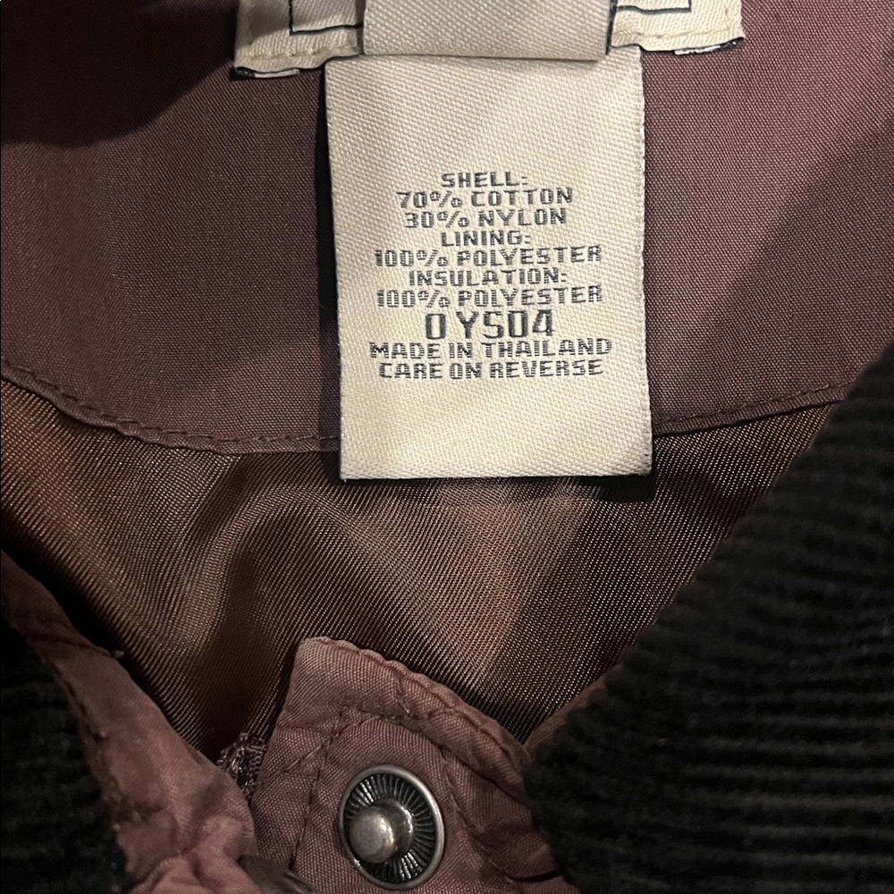 L.L Bean Vintage Quilted Bark Jacket - Picture 9 of 14